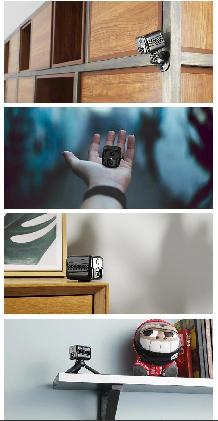 wireless portable mini camera cube micro full hd online wifi video recorder mobile connect cmos mini indoor camera