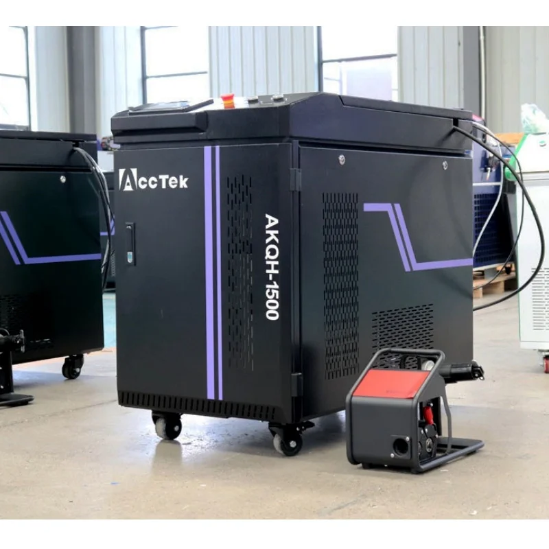 Factory High Stability Multi function 3in1 CNC Fiber Laser Cutting Cleaning Welding Machine with CE 2KW 3KW Metal Rust Remover