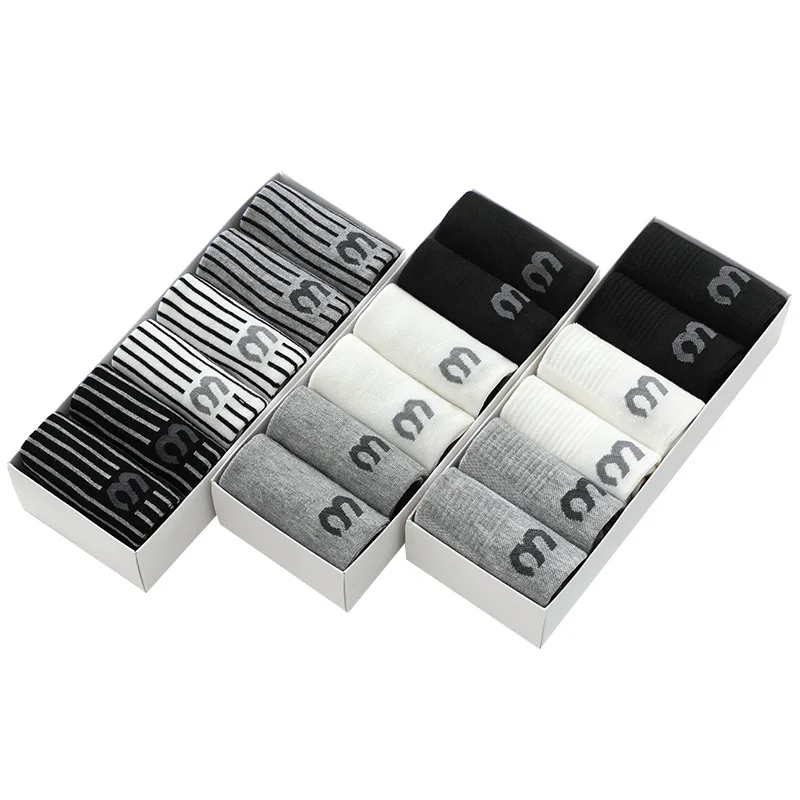 Wholesale Man Low Cut Gift Box Socks Manufacture Invisible Men Bamboo Fiber Sock mens wool socks