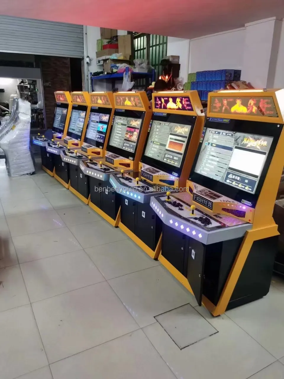 High Quality 32 LCD Arcade Games Street Fight Arcade Gaming Retro Fighting Arcade Games Machines For Sale