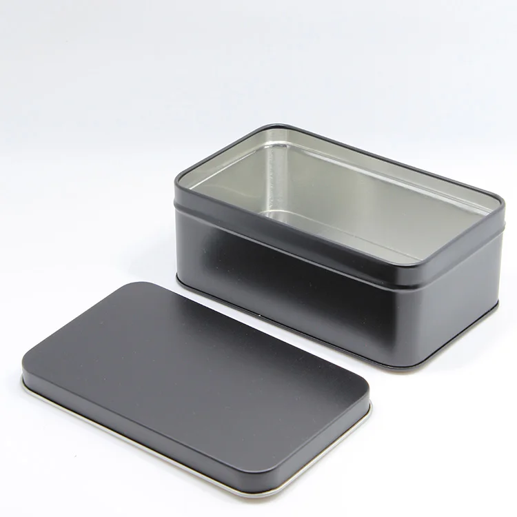 Custom Low Moq Tinplate Easy Storage Packaging Candy Tea Gift Medicine Cookoie Cans With Stylish