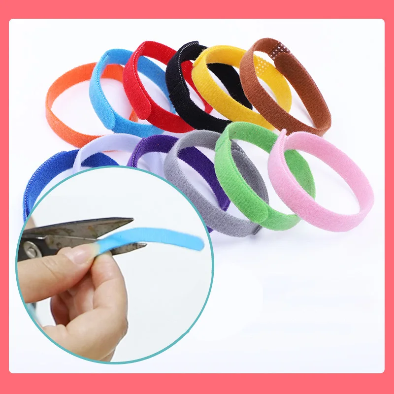 12Pcs 12 Colors Dog Collars Puppy Newborn Pets Identify Collars Identification ID Collars Bands Puppy Kitten Fleece Necklace New