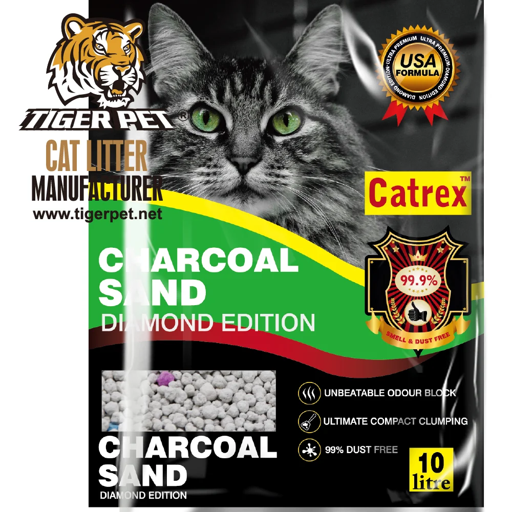 Mixed 5 in 1 Cat Litter,Strong Clumping Cat Litters,Odor Control and Unscented