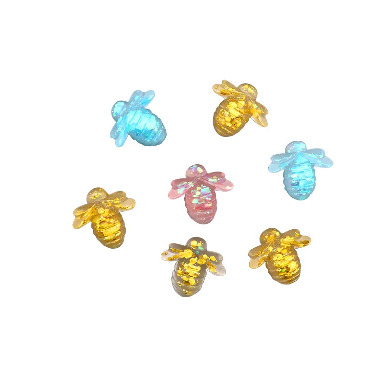 233 7 hold cute small bee shape silicone chocolate resin mold diy hand make children clay mold reused cake decoration baker tool