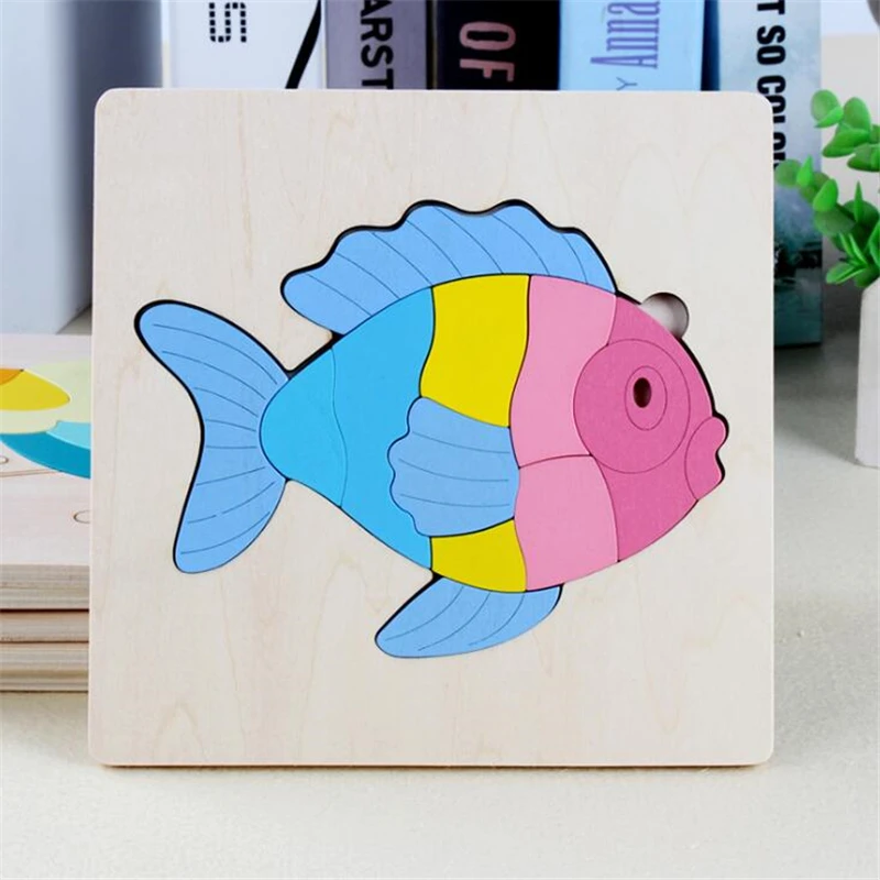 Hot Kids Face Change Expression Puzzle Building Blocks Montessori Cube Table Game Toy Wooden Educational Toys for Children
