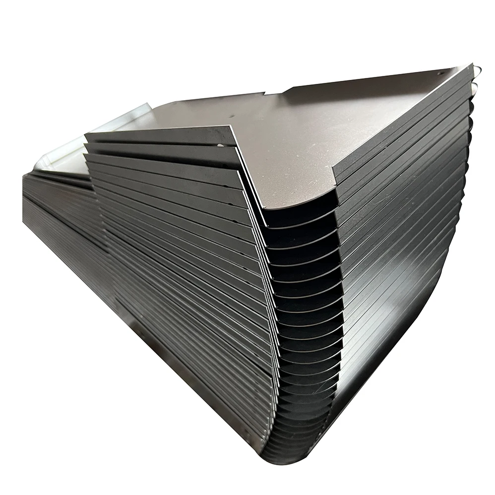 precision sheet welded metal equipment box enclosure bending part fabrication  custom plates design forming steel cabinet