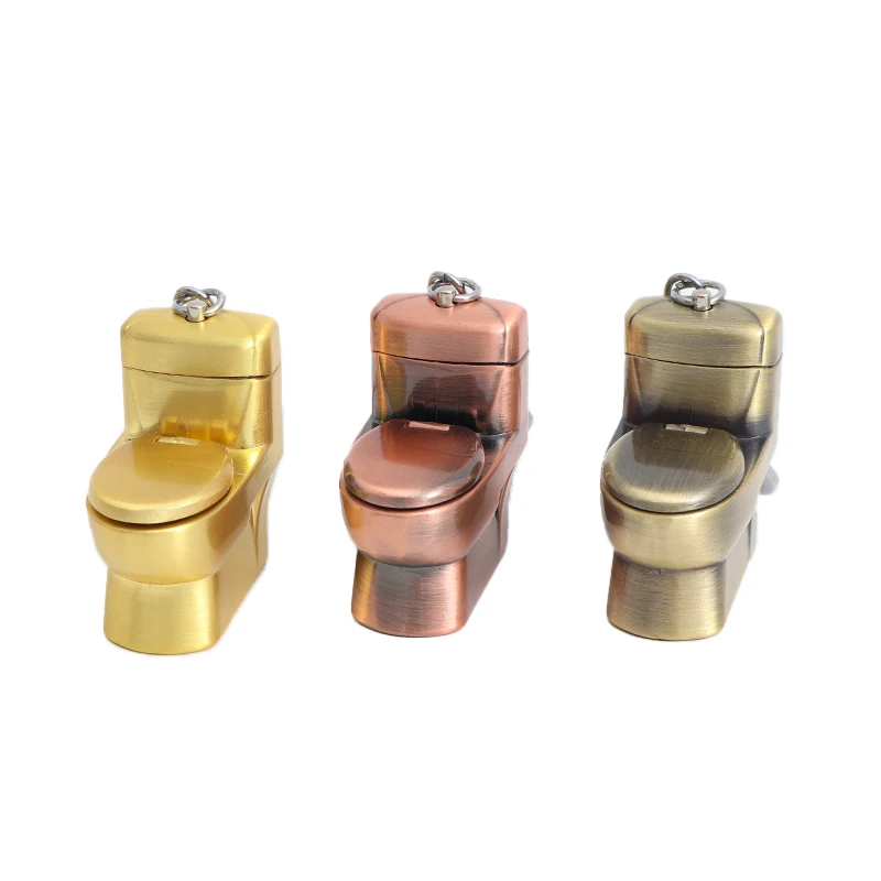 Yufan Custom Torch Lighters Cigar Toilet Shaped Fashion Key Chain Lighter Windproof Lighter