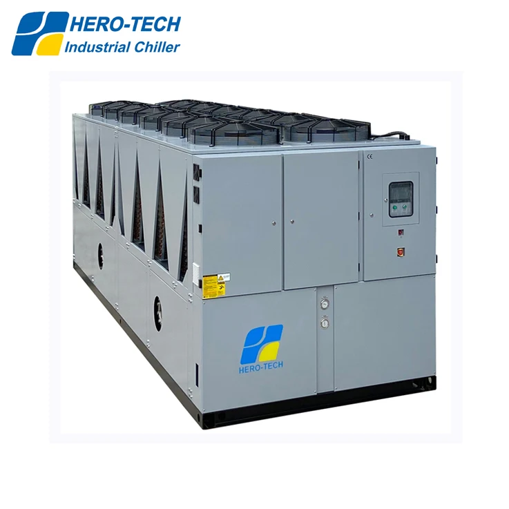 120hp -30C  90.4kw glycol water air cooled screw water chiller