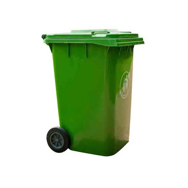 360L стоячий Большой Пластиковый Мусорный бак из полиэтилена HDPE для использования в уличном парке мусорных баков