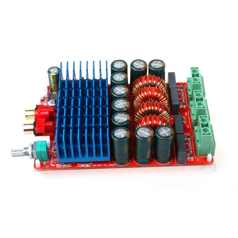 Плата цифрового усилителя мощности HUA XING Hifi Tas5630 2X300W 2,0 каналов стерео аудио усилитель класса D Dc 25-50 в