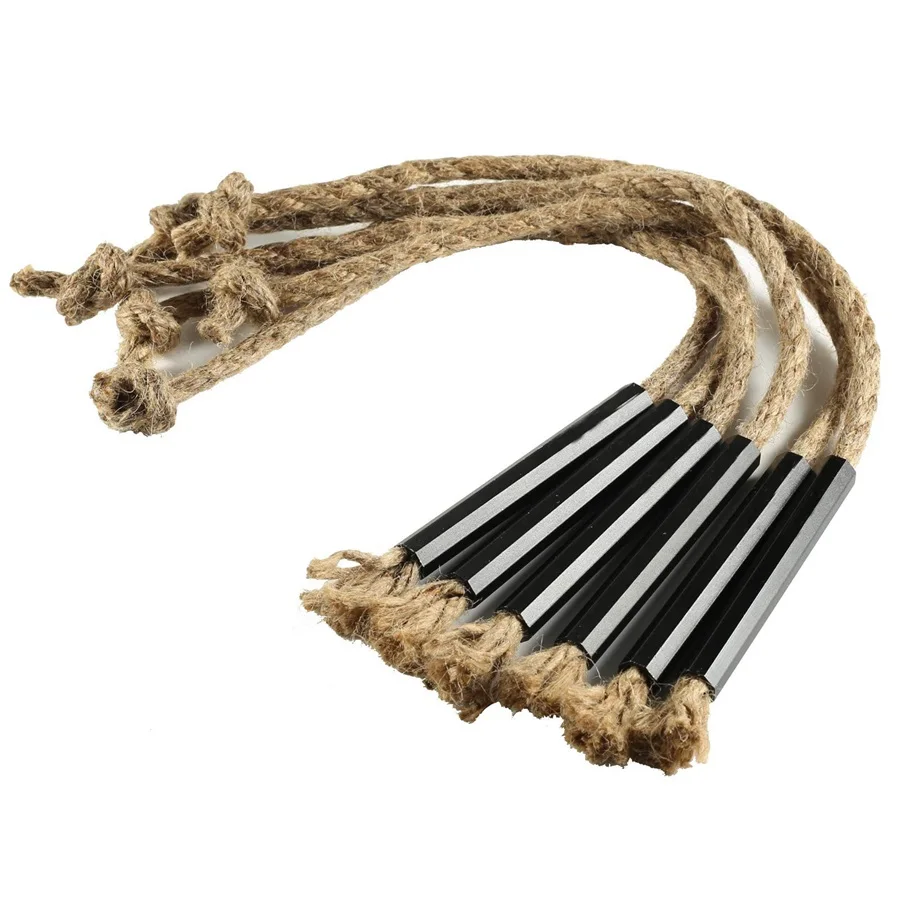 Kongbo Camping Survival Wick Hemp Cord Rope Starter Tinder Waterproof and Aluminum Bellows Tube Sleeve Kits for Fire Starting