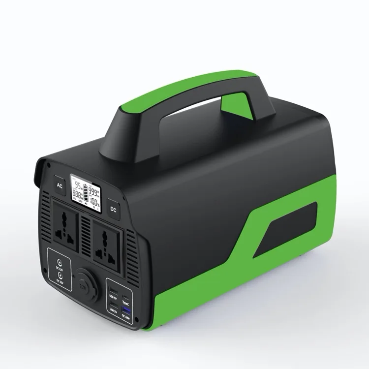 Widely Used Mulitifunction Portable Solar Emergency Power Station 500W