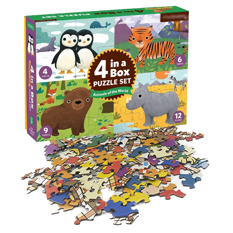 Custom Personalized Children 48 100 250 500 Pieces Puzzle  Educational Games Jigsaw Puzzle