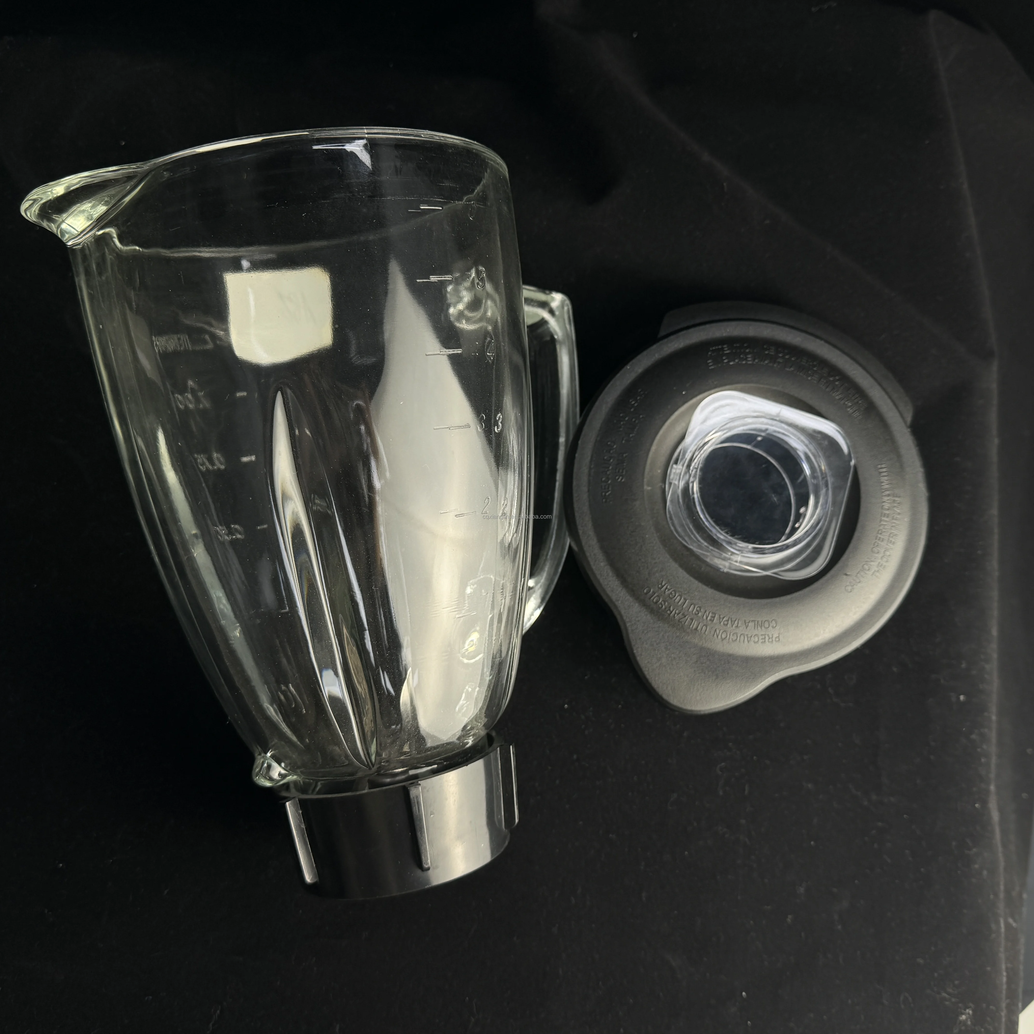 wholesale blender glasses Soda lime glass oster blender glass jar national juicer parts 1.5L Blender jar