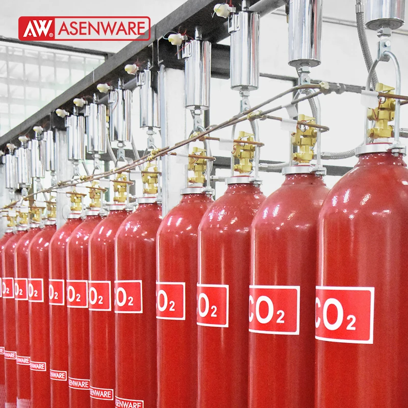 CO2 Fire suppression system Fire extinguisher  for oil factory