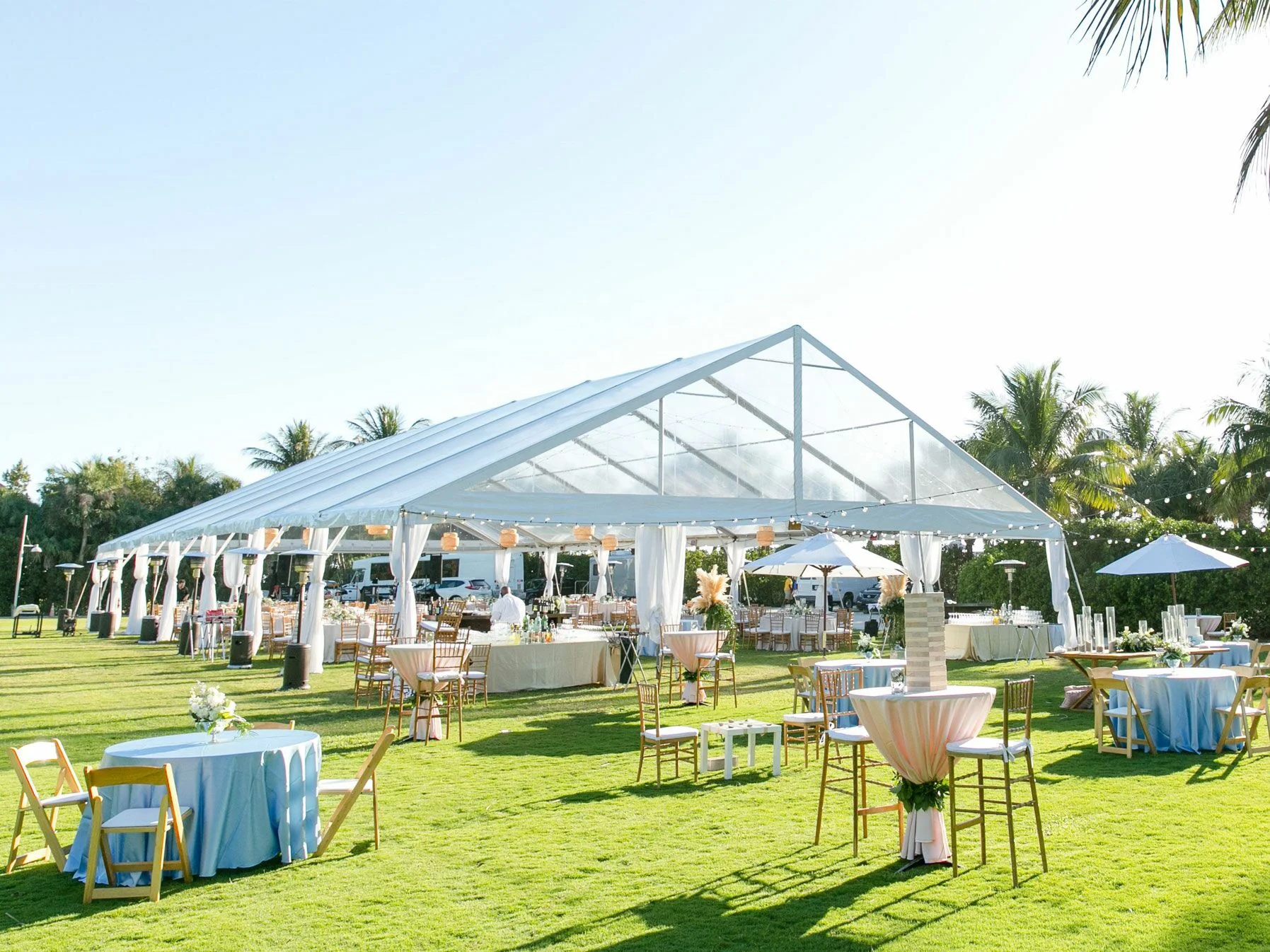Factory Price Clear Tent 10x20 15x20 15x30 20x30m Transparent Marquee Tent Church Wedding Reception Events Frame Tent