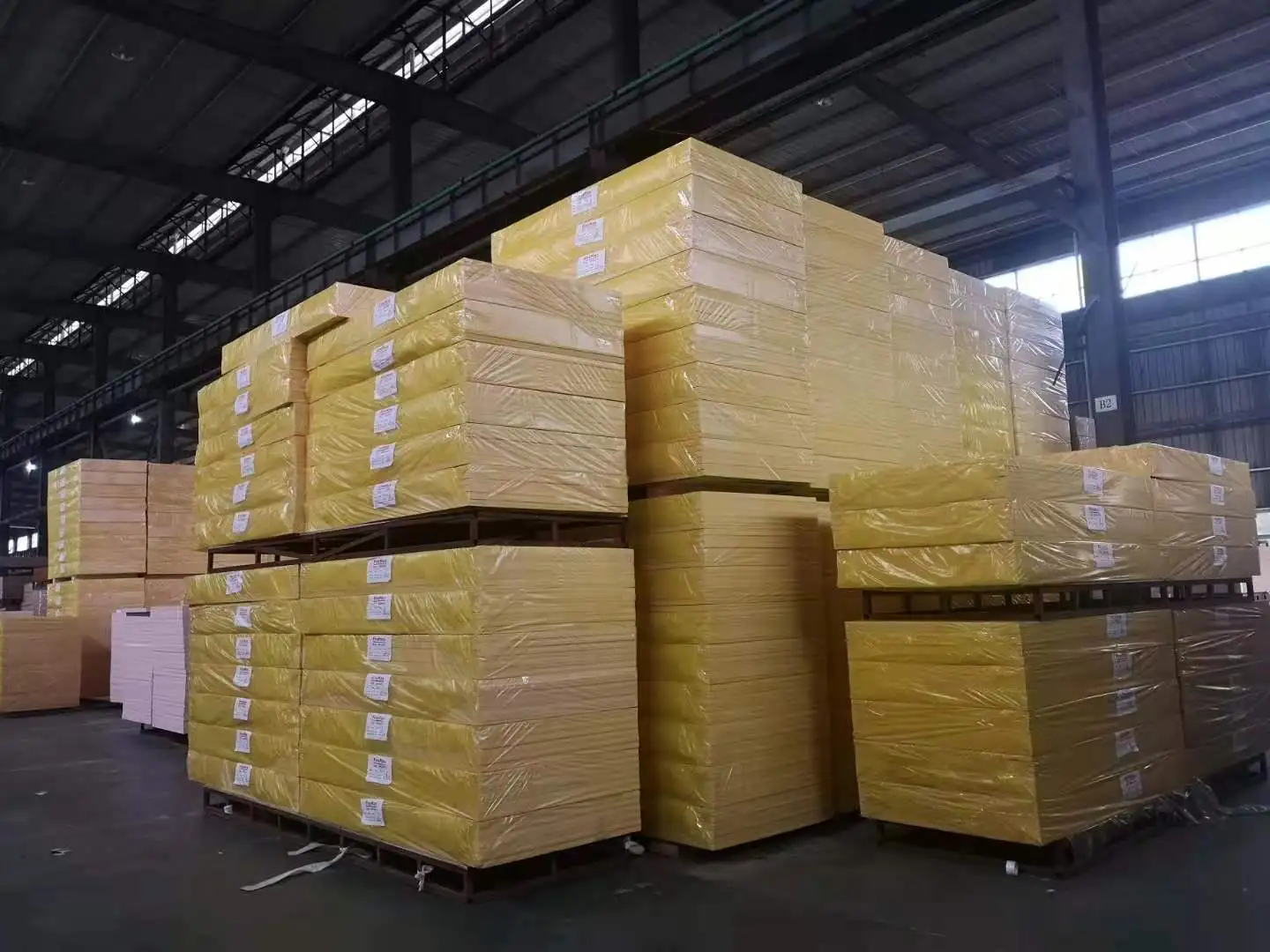 China phenolic foam air duct insulation resin compact board aluminum foil laminated