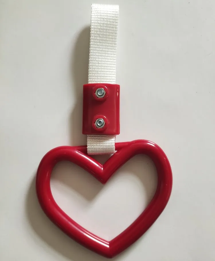 Tsurikawa JDM Ring Charm Japanese Heart/Ring Shaped Subway Handle