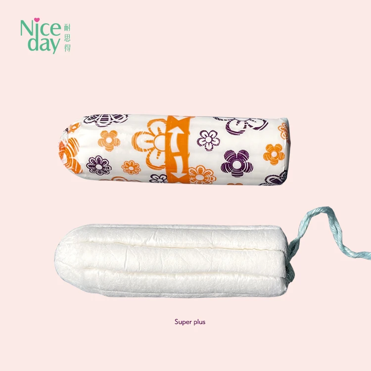 Niceday Tampons hight Absorbency Leakgaurd Protection tampon organic cotton eco-friendly feminine hygiene