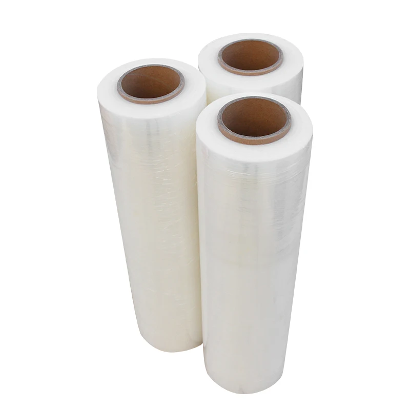 Factory Direct Transparent Packing Wrapping LLDPE Newest 23 mic Manual Stretch Film