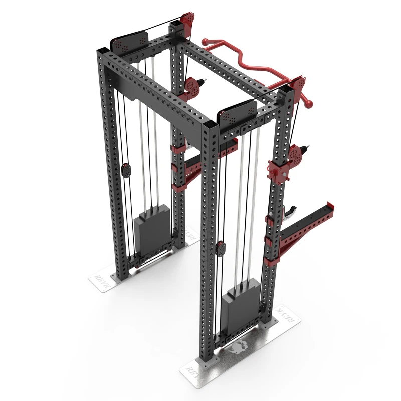 machine squat rack multi-functional integrated trainer combined gantry frame gym fitness equipment full set