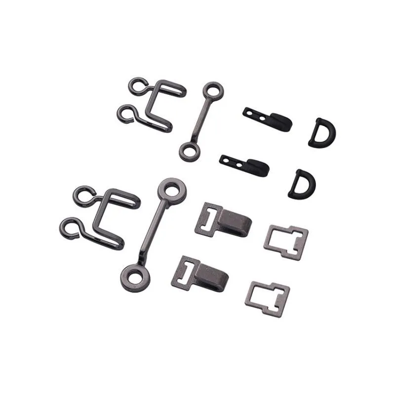 Custom Metal Bra Front Buckle Clip Bra Front Clasp Strap Adjuster Slider Bra Hook and Eye Closure Extended Buckle