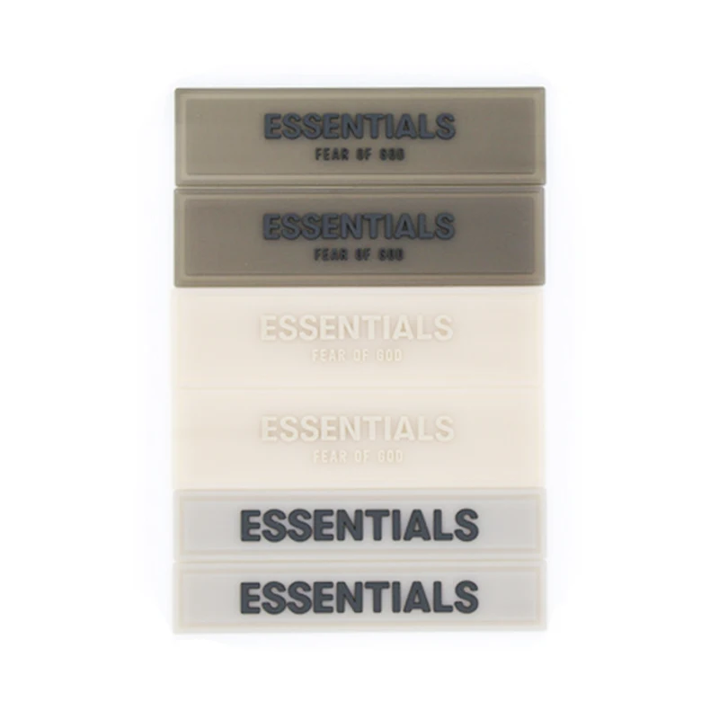 China factory customized private based semi-transparent with embossed logo personal silicone labels for garment