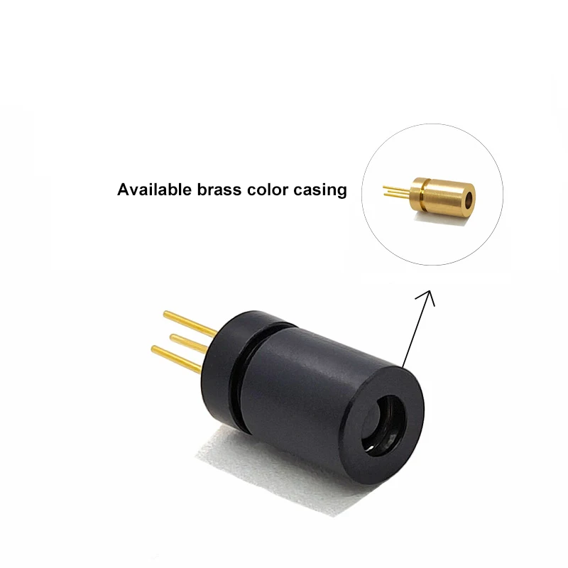 635nm 5mw Red Laser Diode Module 6X10mm Adjustable Focus Red Laser Diode 5.6mm Package