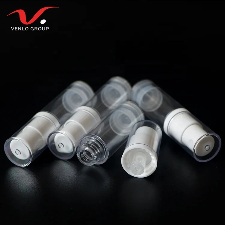 Empty Refillable Plastic Airless Vacuum Pump Bottle Cream Lotion Sample Packing Toiletries Liquid Storage Container