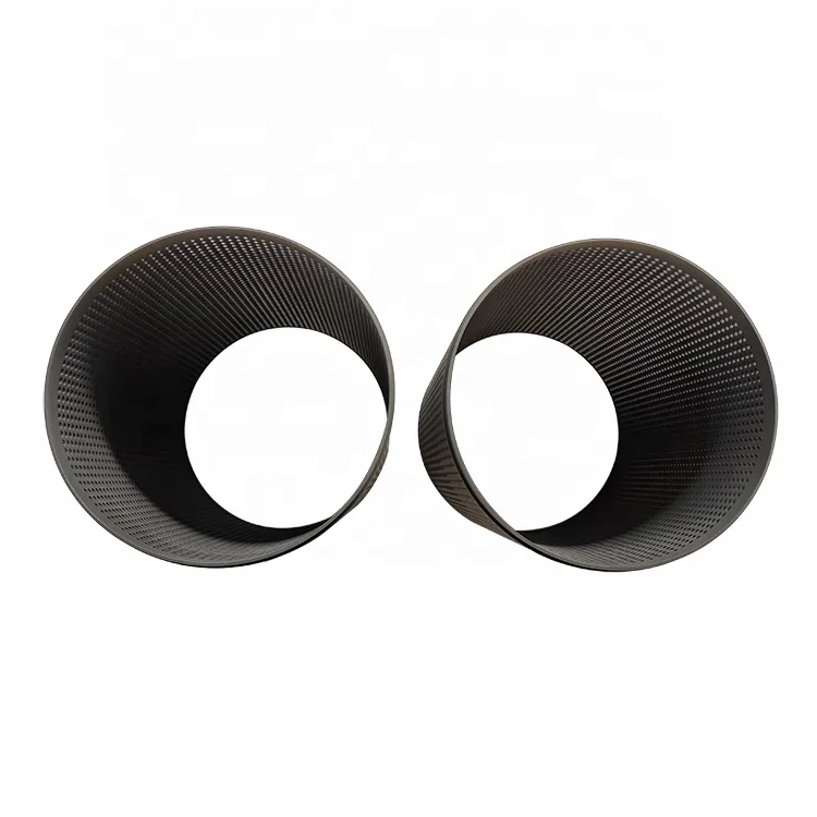 Trade assurance high purity anti oxidation high strength carbon graphite tubes pipe