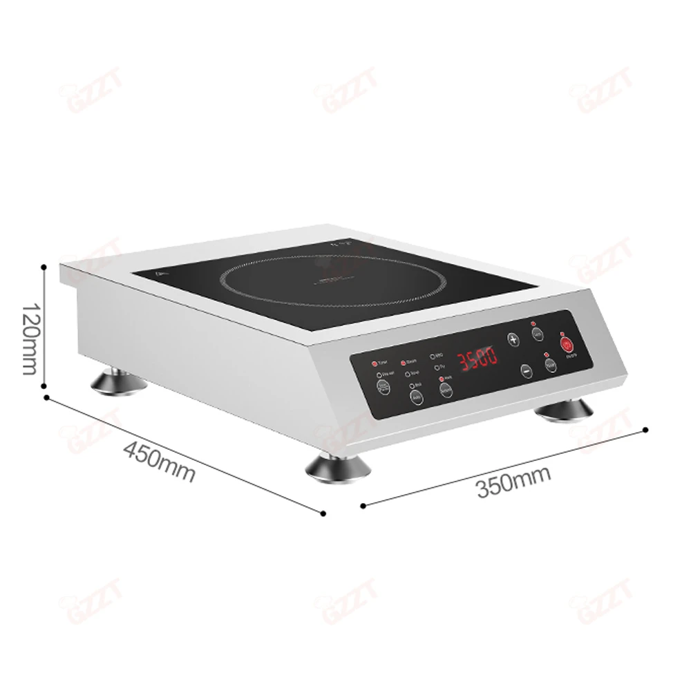 Electric Stove 3500w Electromagnetic Heating Induction Cooker With Button Control Panel Induction Stove 8 Power Level Adjustable