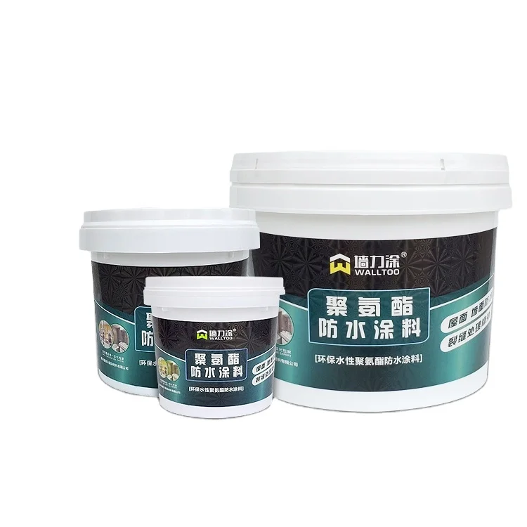 One Component High elasticity Polyurethane waterproofing coating