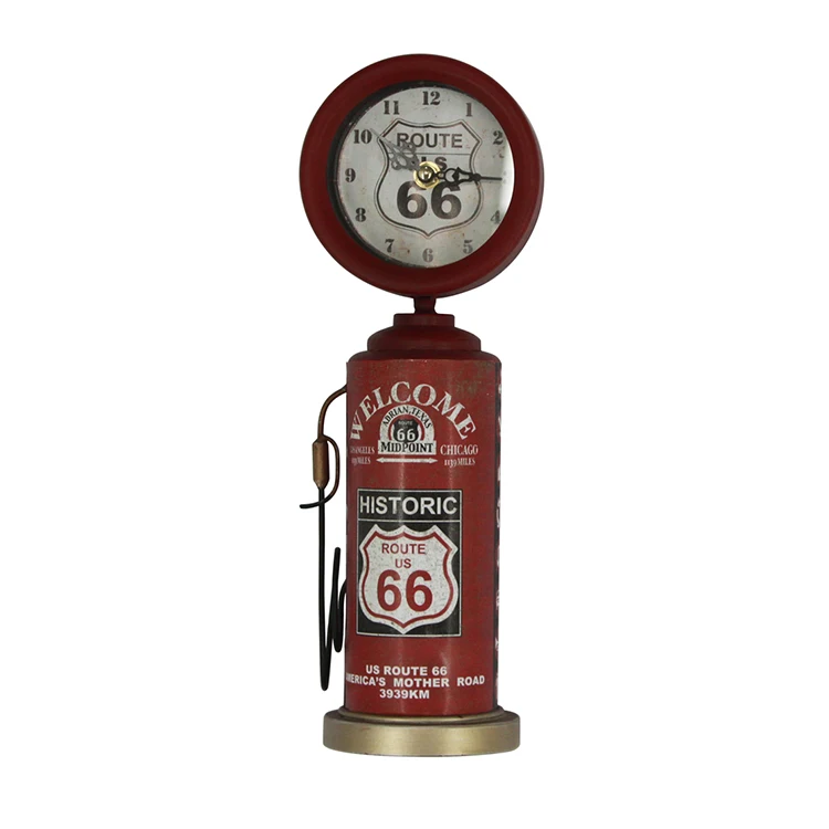 Hot Sales Art Work Craft Rustic Wall Clock High-End Handmade Table Clock