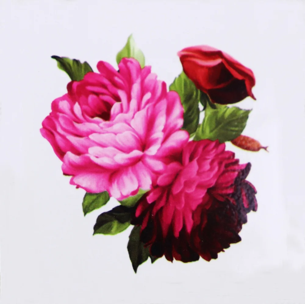 Горячая продажа водонепроницаемые моющиеся Цветочные временные тела Переводные татуировки наклейки