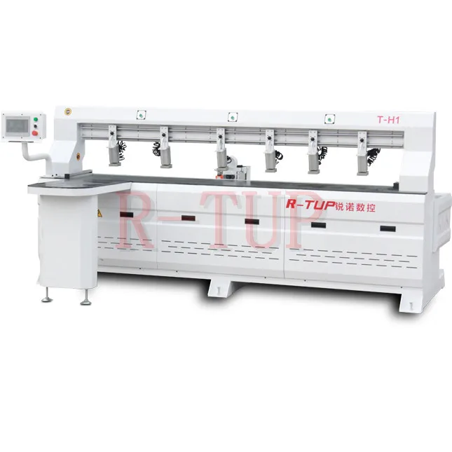 
T-H1 7 inch touch screen cnc horizontal boring machine for furniture 