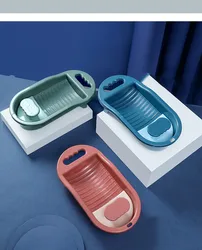 Thickened small mini laundry personal lazy laundry board household laundry board