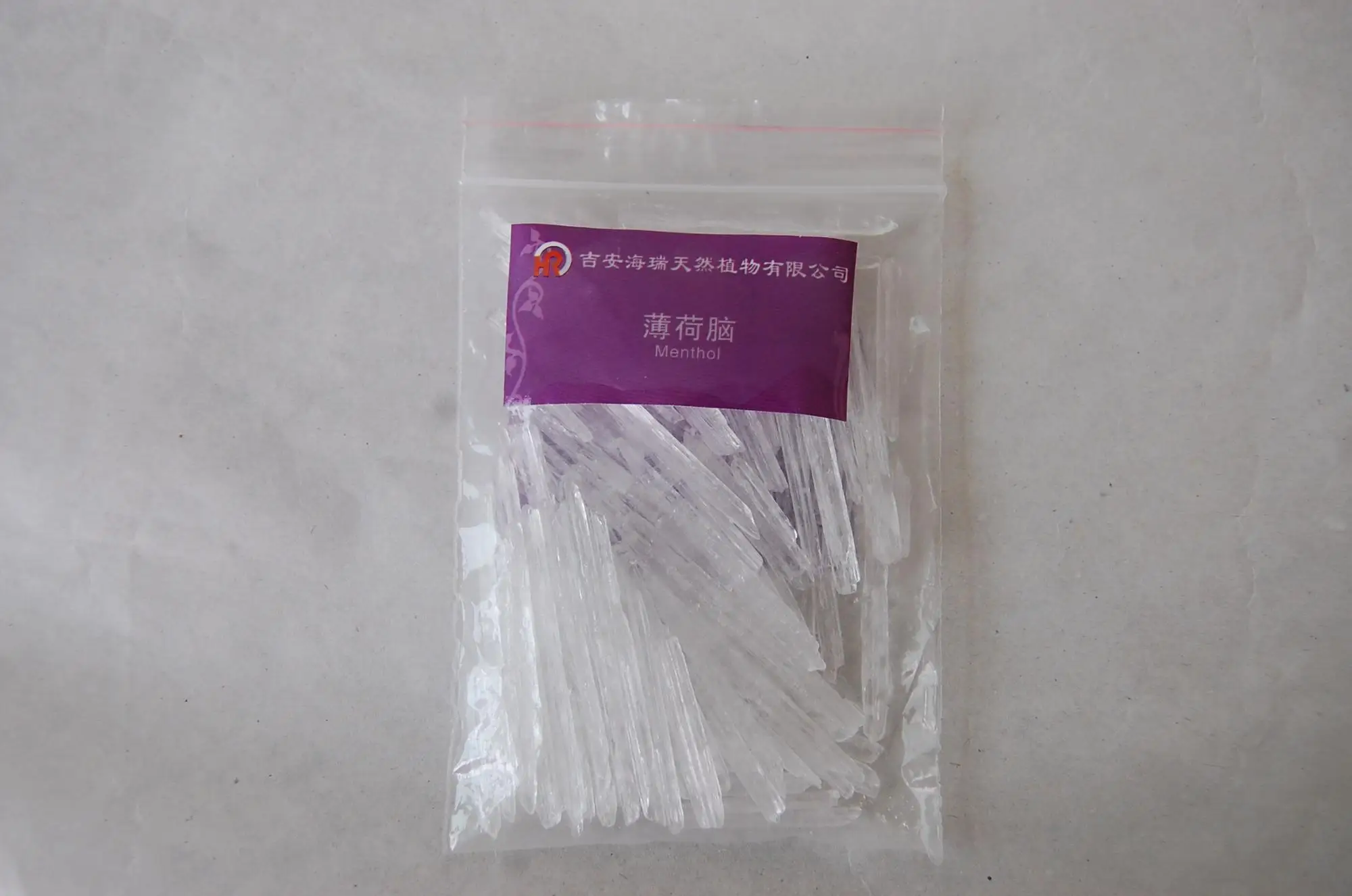 Private label free sample wholesale high quality 100% pure natural menthol crystal