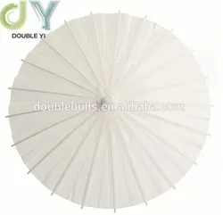 Wholesale DIY blank  paper umbrella