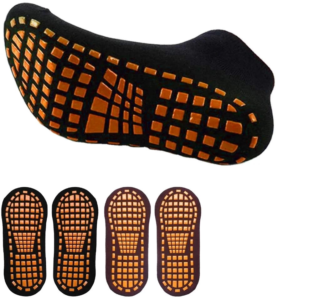 Popular Custom Colorful Adult Kid Jump Antiskid Polyester  Indoor Sport Socks