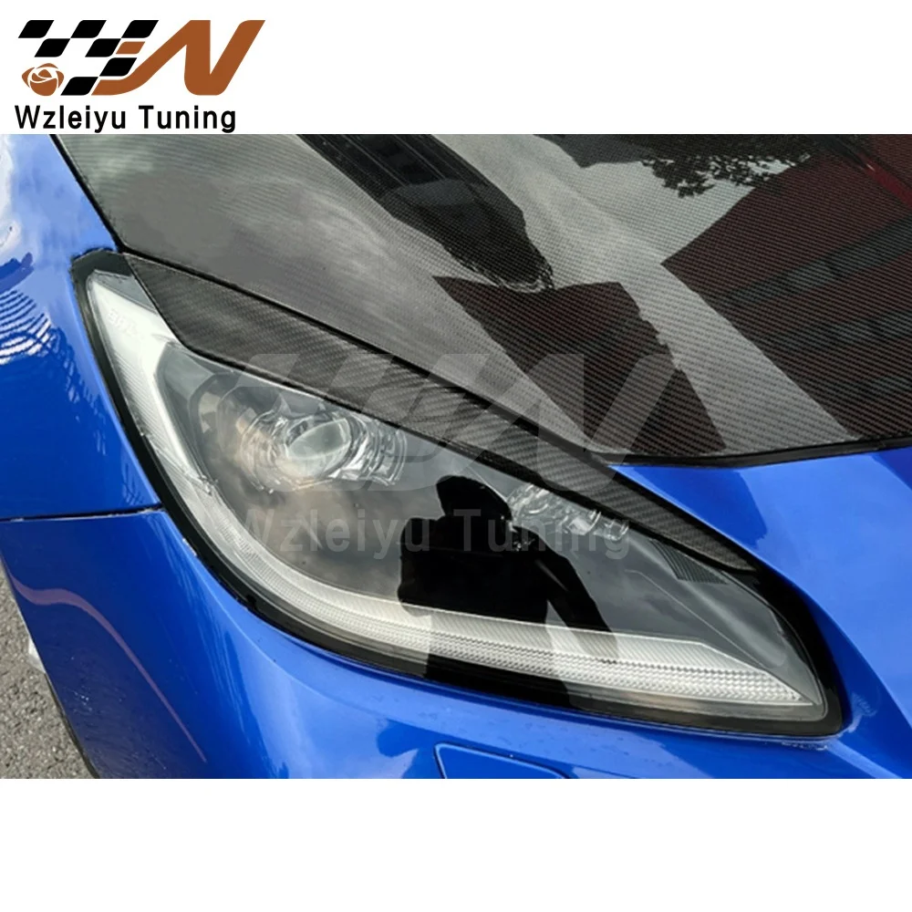 NB Style Carbon Fiber Headlights Cover Fit For Toyota GR86 Subaru BRZ ZD8 ZN8 22-23 High Quality Fitment