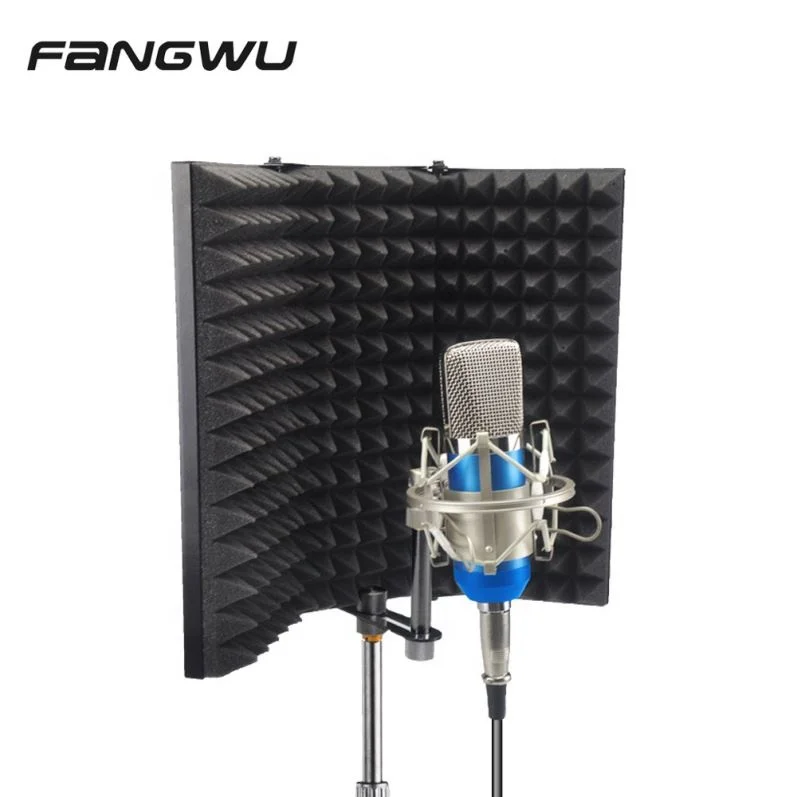 High Quality Recording Studio Equipment Vocal Reflection Baffle Sound Absorbing Foam