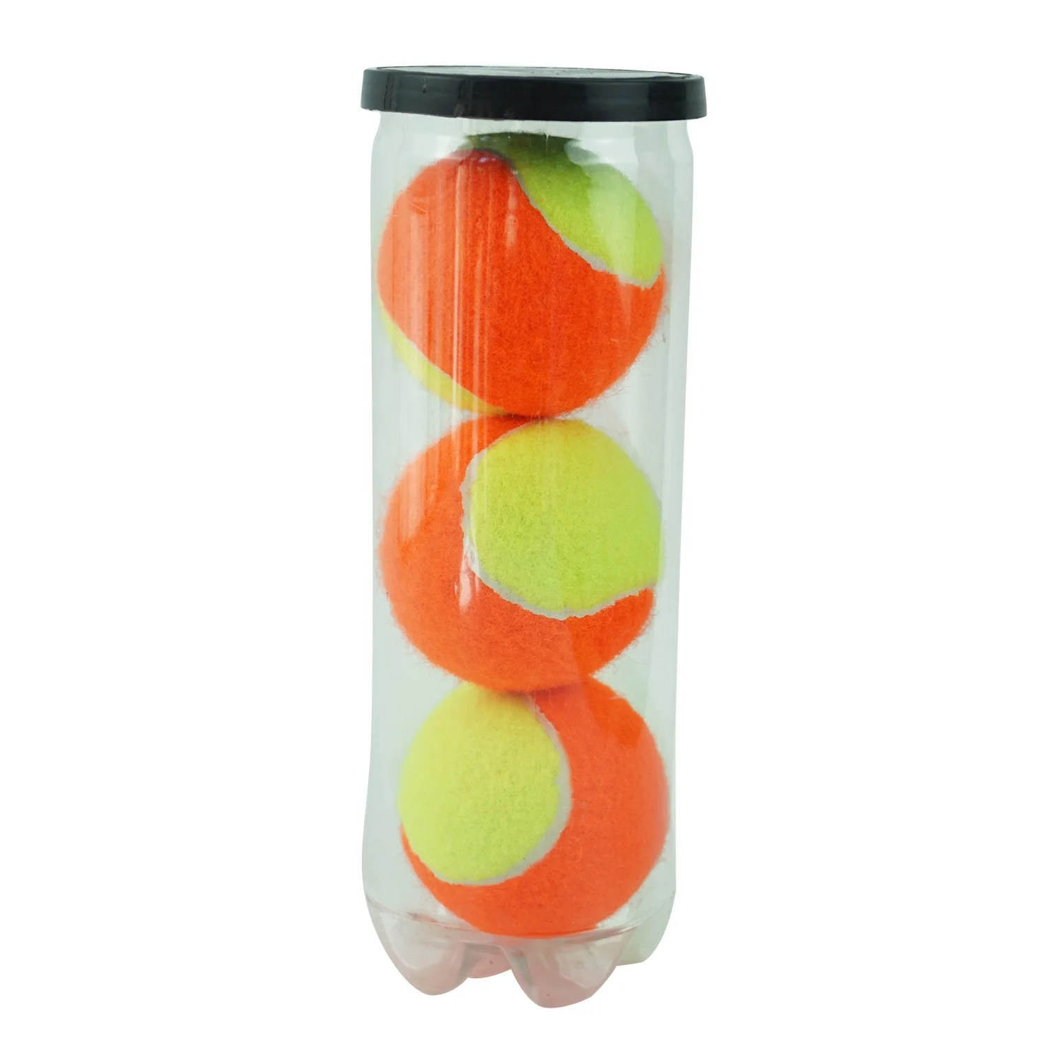 Durable Professional  Custom Training Tennis Ball And ITF Approved Pressureless Orange Pop Tennis Ball for Beginner