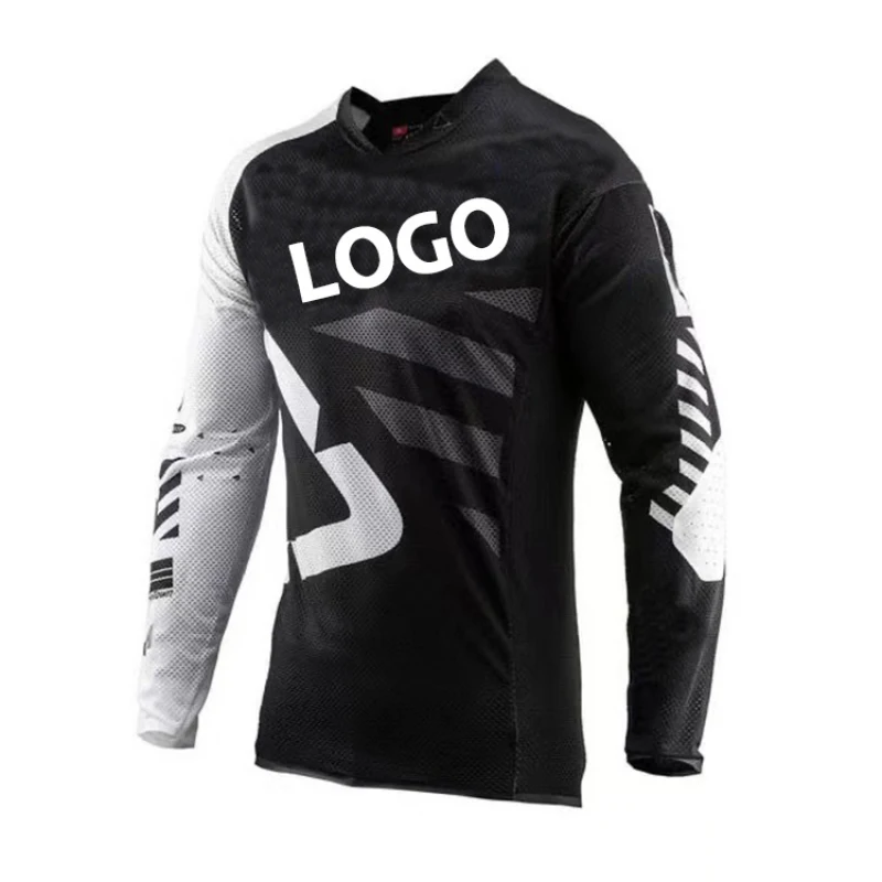 OEM Custom Logo Jersey Long Sleeves Motorcycle Pro Team Cycling Jersey MX MTB Bike Clothes Uniform Maillot Ropa Ciclismo
