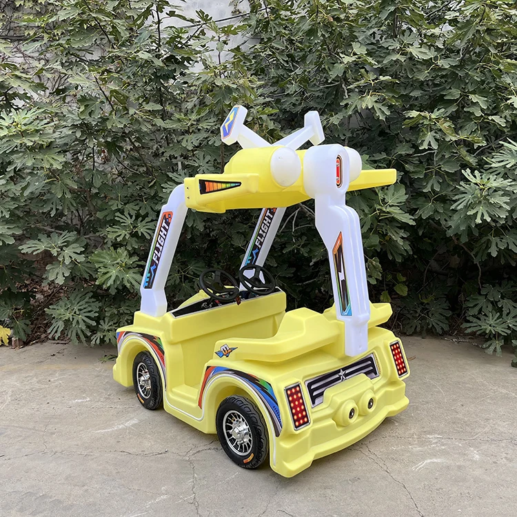 2024 China Manufacturer Good quality Amusement Mech Aircraft Bumper Car Electric Kids Mech Aircraft Bumper Car For Business