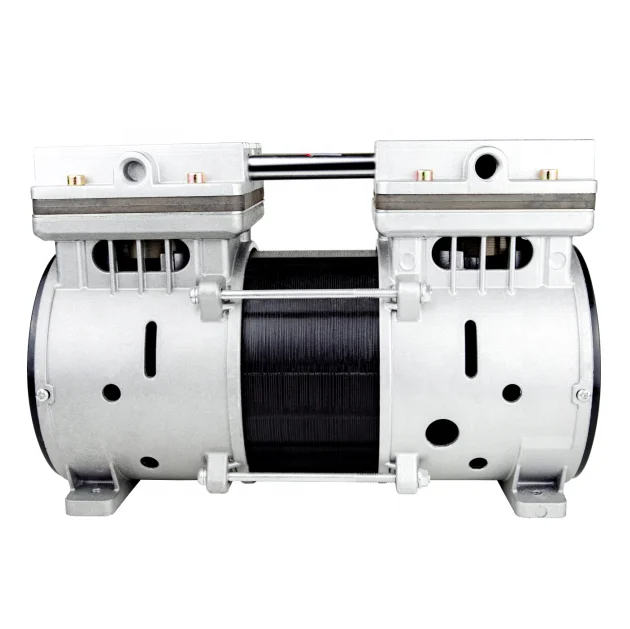 JINGRUI поршневой безмасляный Вакуумный насос 220 В BW550A небольшой Электрический бесмасляный вакуумный для стоматологического кресла
