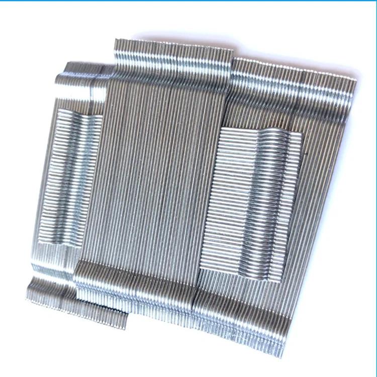 Corrosion resistant and seepage resistant steel fiber for concrete