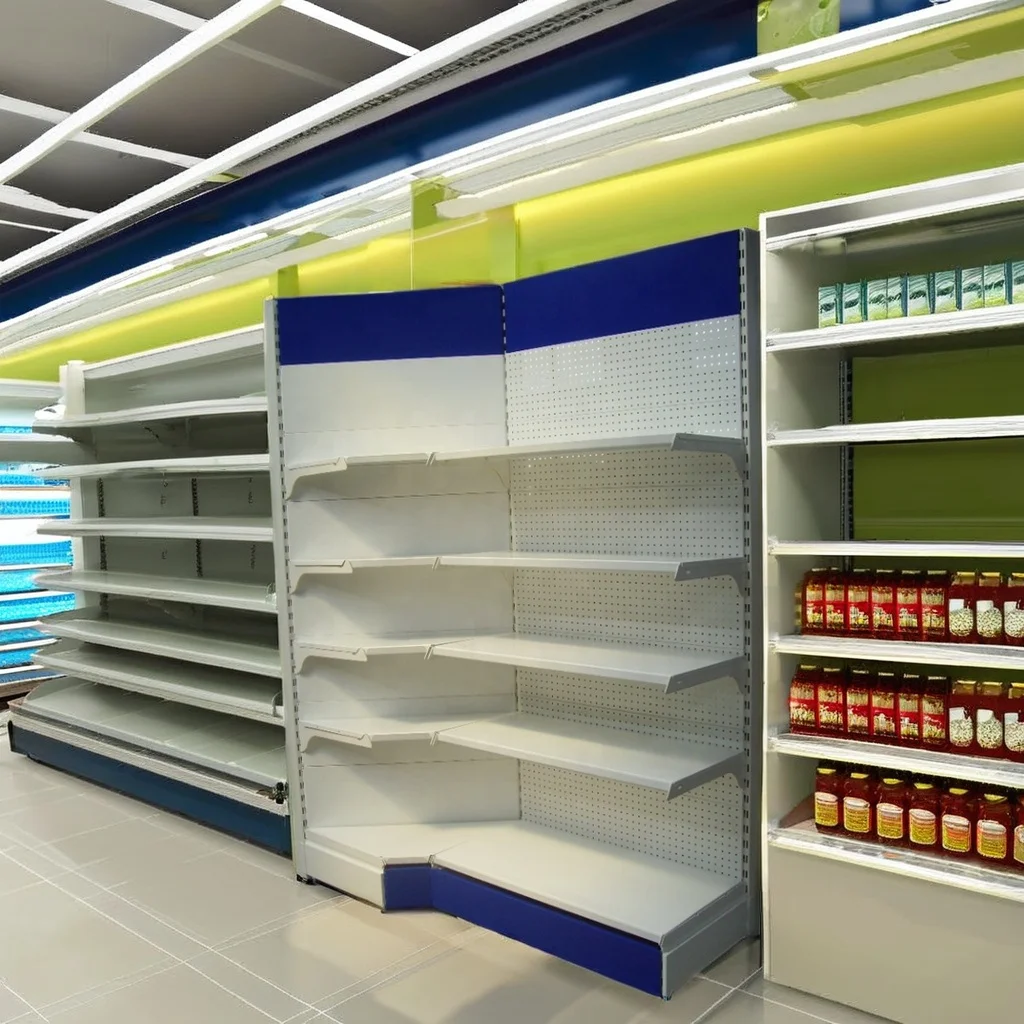 Turkish Type Retail Shelf Display Supermarket Gondola Shelving Rack sShelves For Retail Store Price