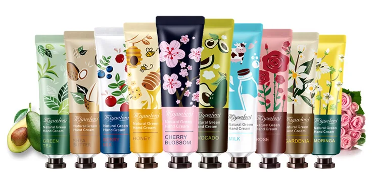 100% natural plant hand cream moisturiser soft for hands suitable very dry skin Whitening Hand Lotion Cream