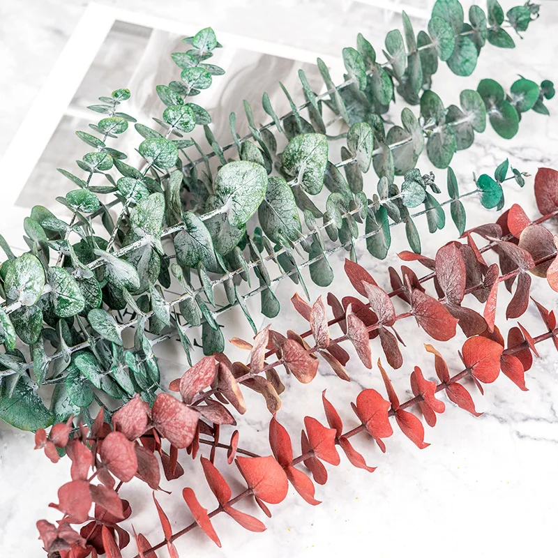 Hot Selling Eucalyptus Dry Leaves Collocation Dried Flowers Bouquet Home Shop Decoration