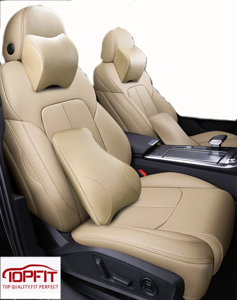QP010 Seating Washer Cushion Cover Auto Friendly Backseat Flexible Hatchback Virgin Layout Fit Sponge Tidy Leisure Cover Milky S